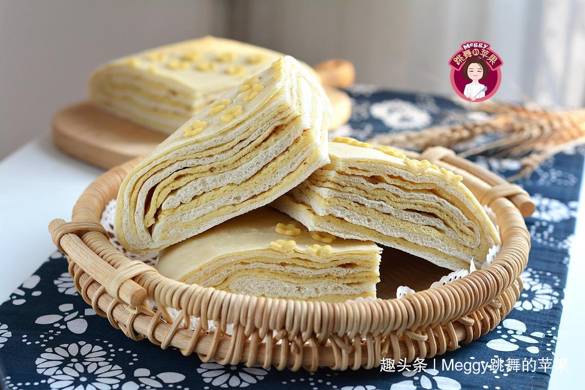 开发|教你做双色千层饼,柔软有滋味,让你学会1种,能开发出10多种