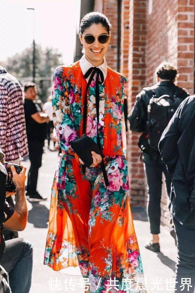 底色|碎花裙怎么挑不俗气