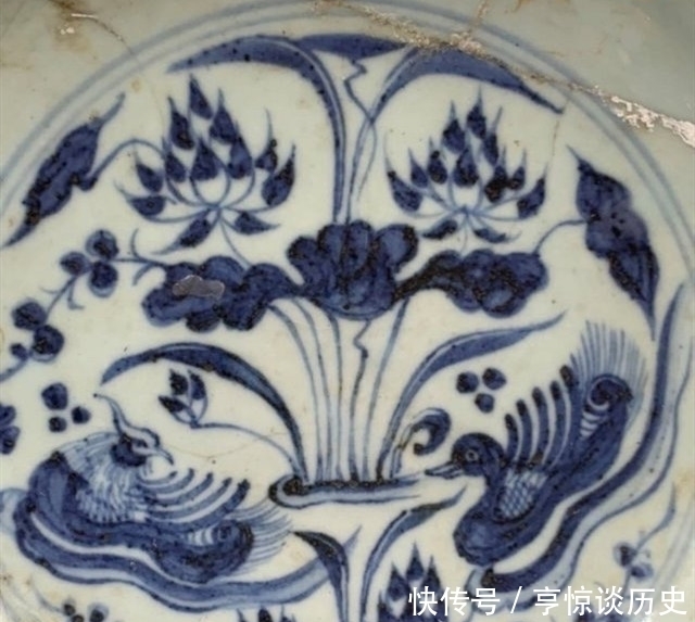  瓷器|瓷器鉴赏：虽然是元青花残器，那也是万里挑一