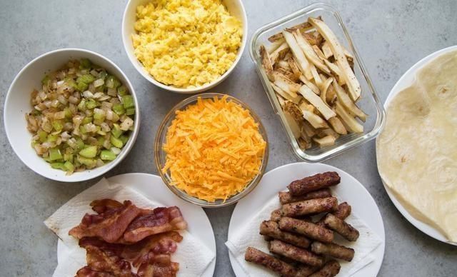 加热|速冻早餐卷,营养可口,懒散方式,每天心情都很好