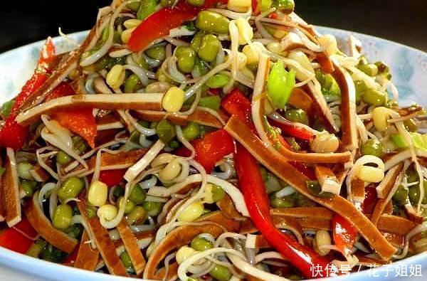 豆芽|我家压箱底的传家菜谱,香干炒豆芽,再贵也舍得
