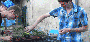 确认|搞笑GIF:确认过眼神,是想啄的人