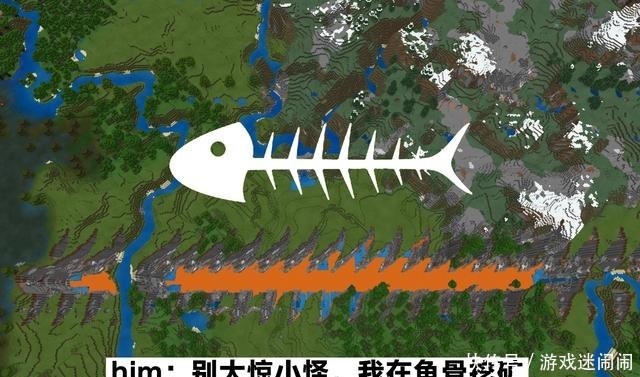玩家|我的世界him挖矿时留下的峡谷说它是第一长,不过分吧