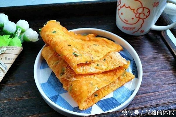 搅拌均匀|10分钟早餐饼,拌一拌,煎一煎即可出锅上桌,连菜也省了