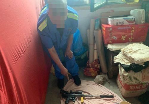  六道口派出|丹东男子射钉枪改“猎枪”有这手艺你干点啥不好
