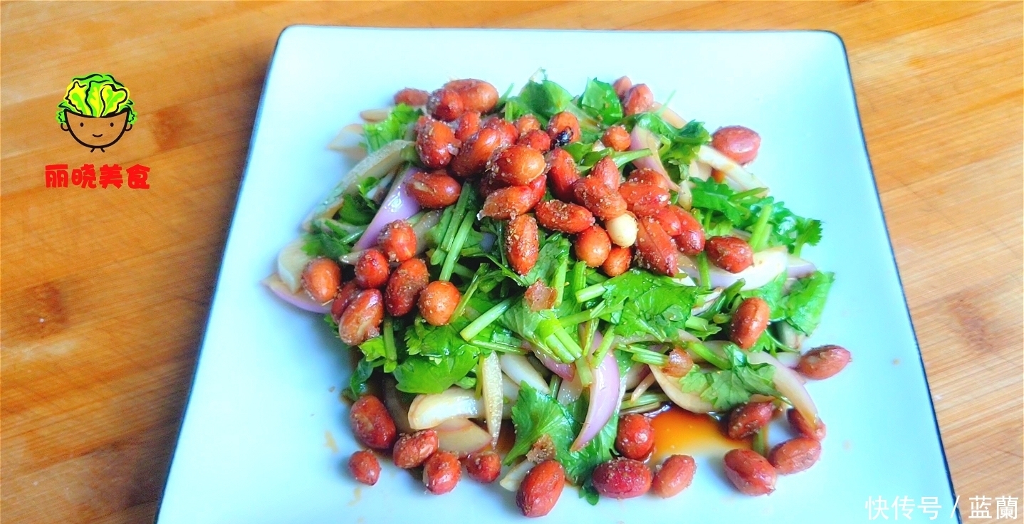 搅拌均匀|一把香菜,一把花生,宝妈教你做美味下饭菜,上桌老公孩子都爱吃