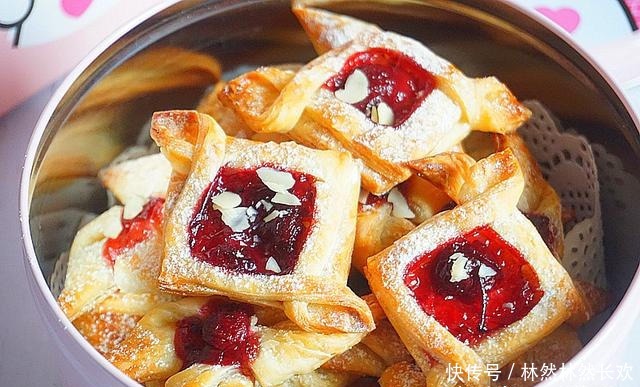 简单|15分钟快手丹麦酥,成本10元做一大盘,简单0技巧,谁做谁成功