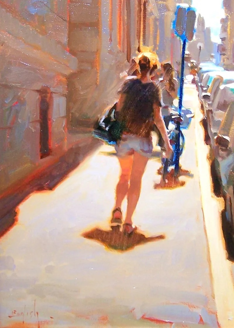 影迷|光影迷情,他的油画就是这么赏心悦目!