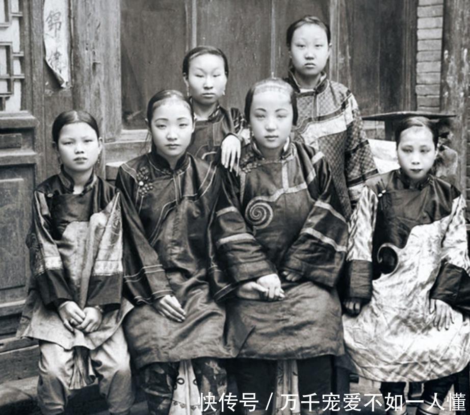 出镜|晚清老照片皇宫女子惊艳出镜,青楼女子貌美如花!