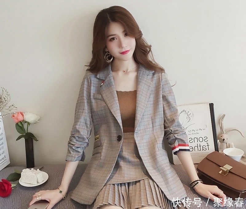 半身裙|周一就中秋了,回家别穿风衣!针织毛衣+半身裙,你不穿你不美