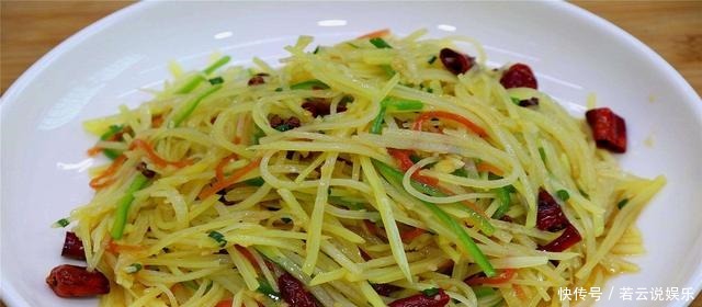  土豆丝|炒土豆丝，放醋时机是关键，10人有9人放错，难怪粘锅还不脆