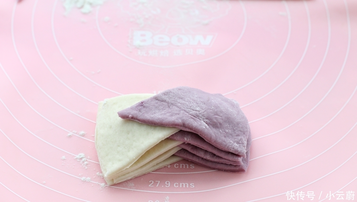 双色|无需任何技巧就能做出双色花卷,层次分明、暄软香甜,漂亮极了!