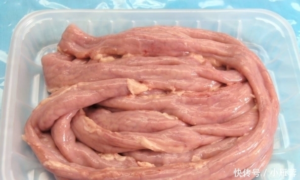 洗过之后|洗猪内脏时,用盐和碱都错了,用“它”10分钟就好,干净还没腥味