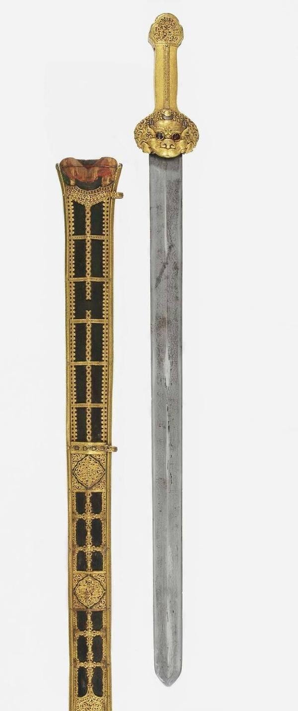 朱允炆|永乐大帝赠给活佛一把剑,被英法联军夺走,如今在英国博物馆展出