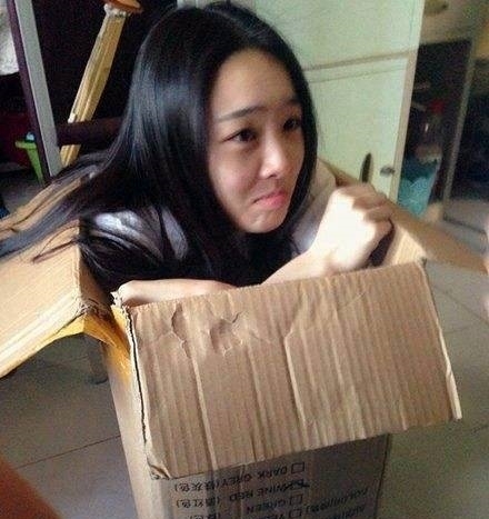 打算|搞笑图片幽默段子笑话:妹子,你是打算把自己寄出去么,哈哈哈