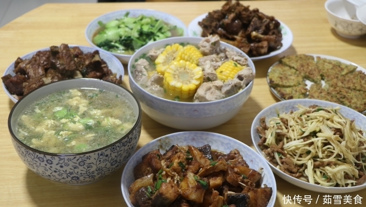 生日|老公生日,老爸做了5菜一汤,成本不到200块,满满的爱意呀