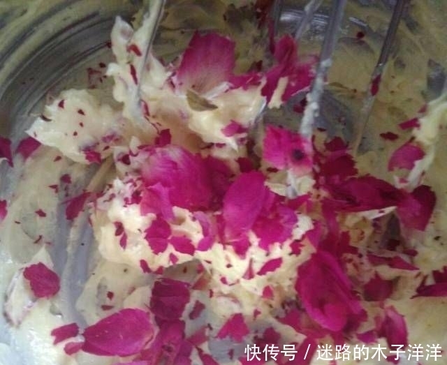 家里|家里能做的有玫瑰香味的饼干很好吃