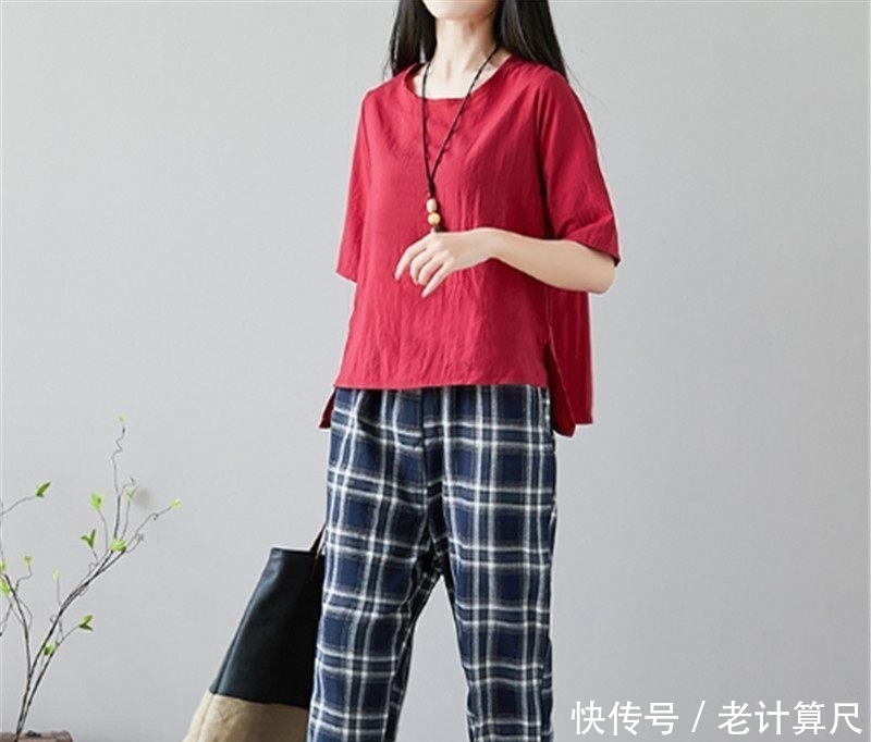  棉麻|棉麻套装就是这么美！时尚大方还显高显瘦，夏季必备款