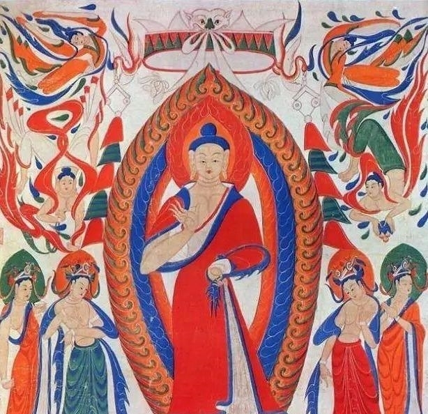 说法|莫高窟三幅西魏时期说法图壁画