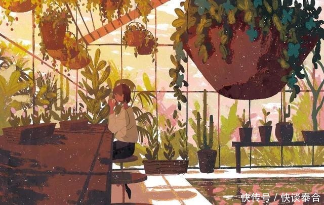  光影|她用53张图画出了轻盈的四季，色彩和光影都太治愈啦！