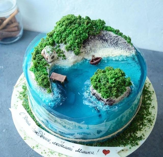 照片|15张“天堂”蛋糕照片:艺术家做蛋糕,好看比好吃更重要