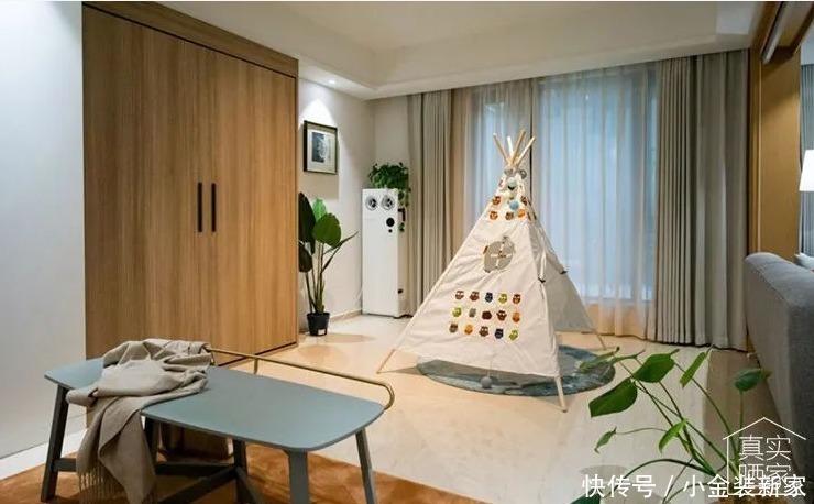  亲自|妈妈亲自改造180㎡的大房子，舒适又好看，三代同堂都满意。