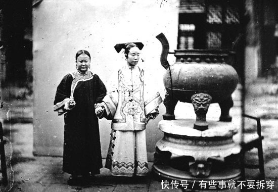 珍贵|晚清珍贵照:婚礼上新娘和新郎都不高兴,大户人家妻妾成群