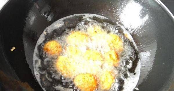 加上|炸萝卜丸子，不要只用面粉和胡萝卜再加上这种，丸子就更香了