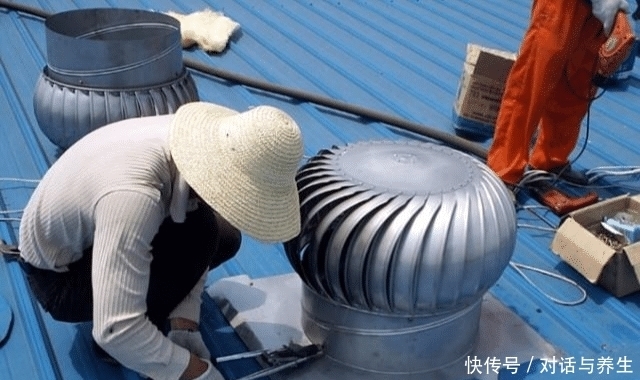  圆帽|为什么小区楼顶都有“圆帽”装置？不用电全天转不停，用处太大了