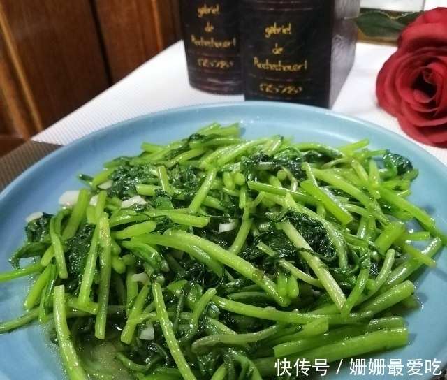 搞定|蚝油茼蒿,十分钟搞定的快手菜