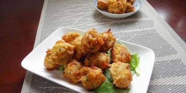 加上|炸萝卜丸子，不要只用面粉和胡萝卜再加上这种，丸子就更香了