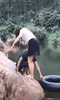 GIF|搞笑GIF:我以为你要开始你的表演了!谁知道竟然是坑我!