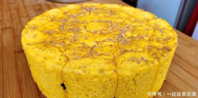 南瓜|南瓜不一样的吃法,香甜暄软,没有添加剂,比买的面包都受欢迎