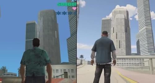 地图|《GTA5》对比罪恶都市“原始地图”两者谁更有情怀二十年经典