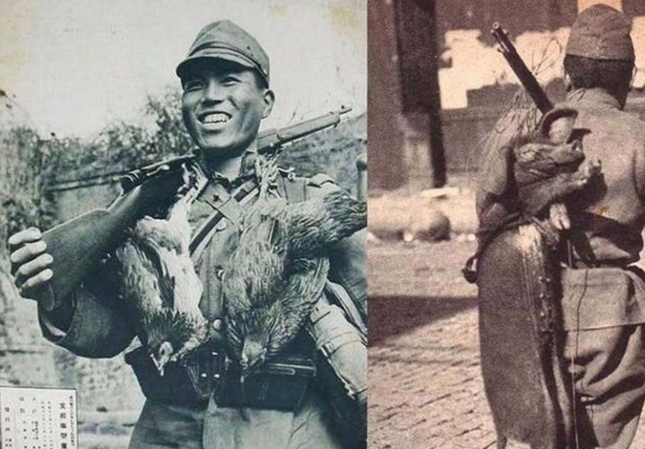  老母鸡|鬼子来扫荡，枪挑老母鸡，鬼子饿的眼冒绿光，地主家里没余粮了！