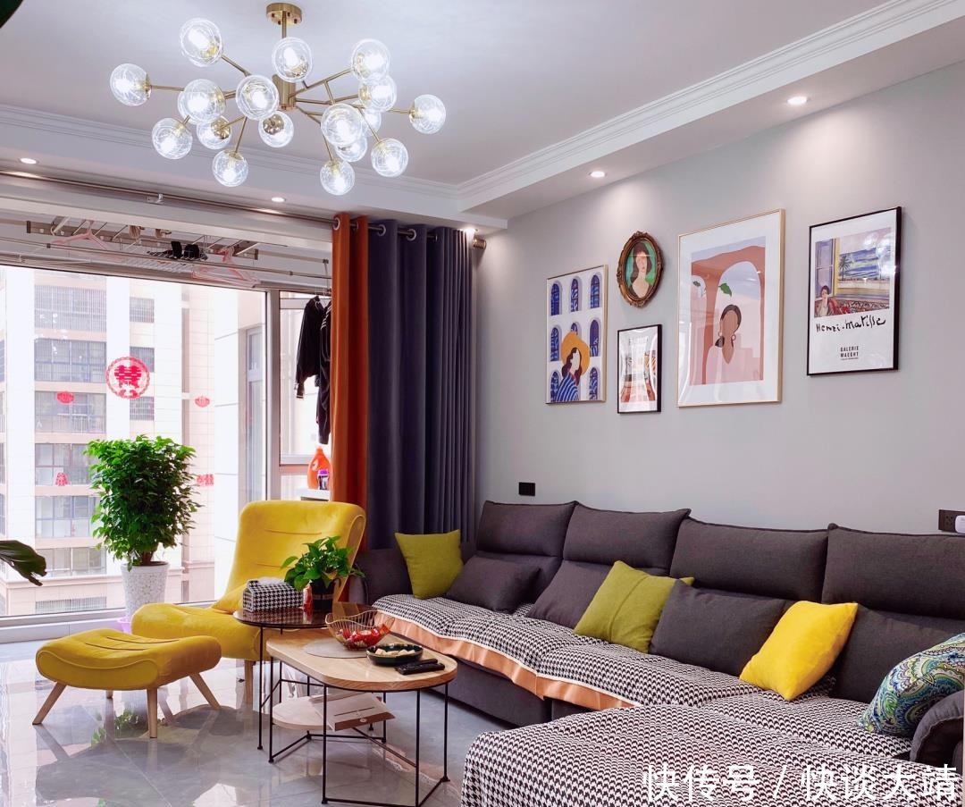 她家新房家具家电全部来源网购,效果真心