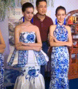 干净|搞笑GIF:擦地阿姨很认真,地真干净