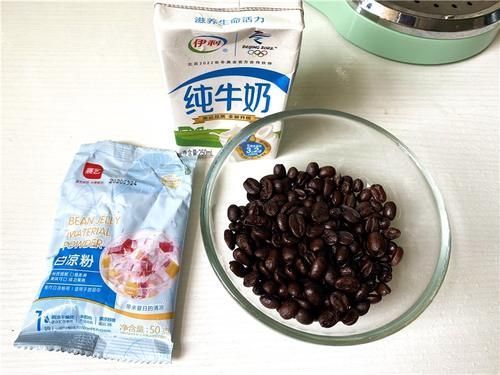 咖啡|自制咖啡奶冻,冰爽Q嫩,香味浓郁,美味零添加,秒杀街边冷饮店