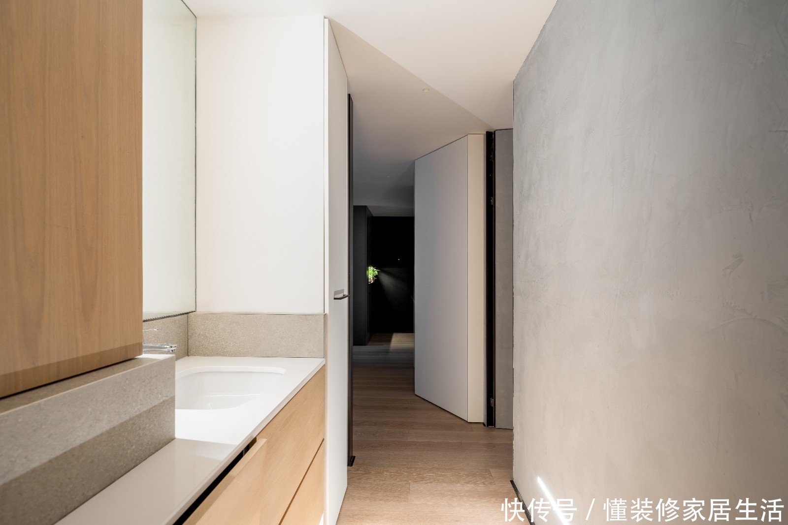 开放式|上海小姑娘的100㎡新家,全屋开放式布局,入户第一眼,就着迷了