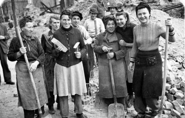 战争|战后残骸需万人25年不眠不休才能清理完,德国女人仅用2个月解决