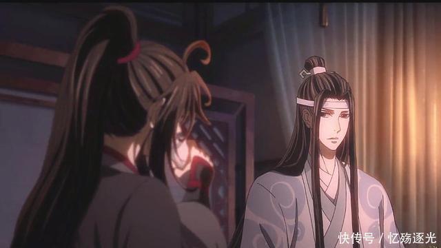  蓝湛|魔道祖师：原来蓝湛早就借机与他，行了跪拜大礼，魏无羡却没发觉