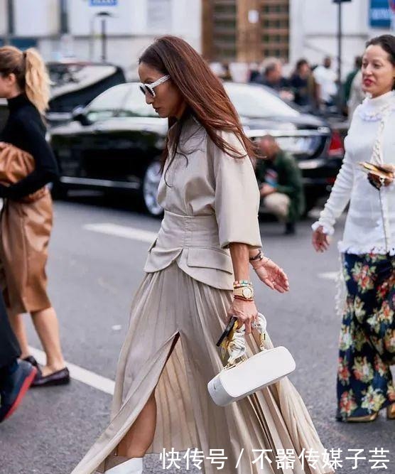 百褶半裙|长裙,恰似秋的温柔!