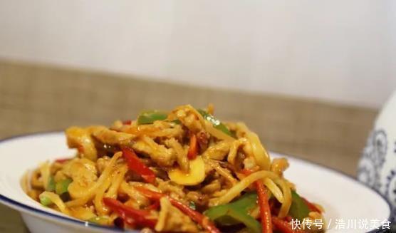 简单|仔姜配上肉丝,炒出来又香又下饭,关键做法太简单了