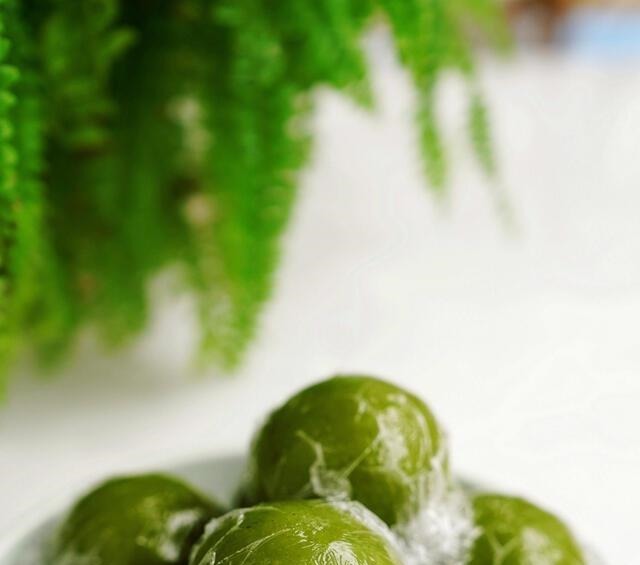 艾草|分享一个我常用的青团配方,照着做蒸好的保证不会塌,一次就成功