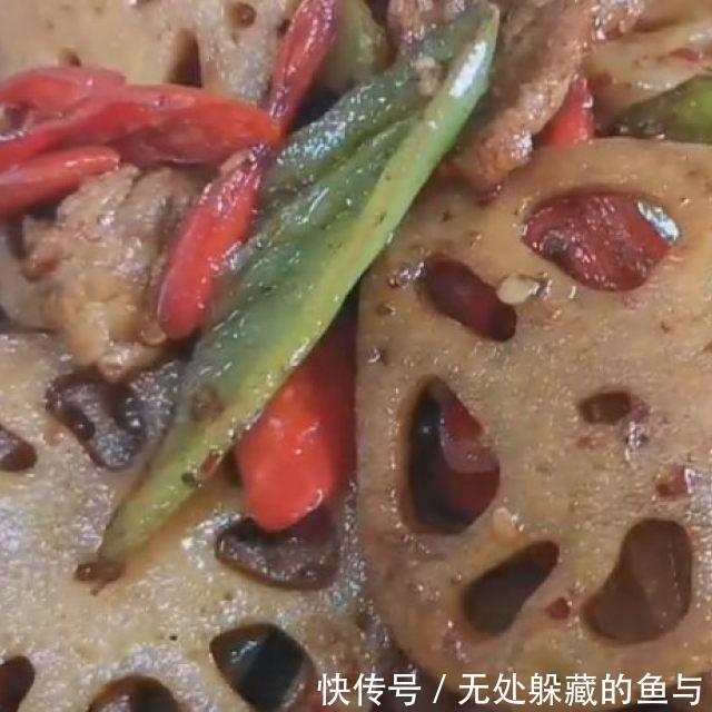 开胃|干锅莲藕,香辣脆嫩,开胃下饭