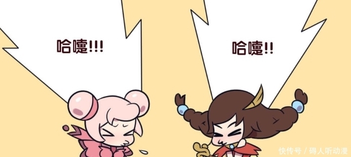 大乔|爆笑漫画:在小乔妹妹的心里,大乔姐姐最好看,她也想变得温柔可人!