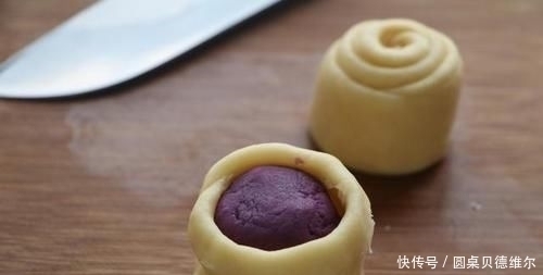 好吃|面粉特别的创意做法,加2个紫薯,比包子馒头都好吃,酥得直掉渣
