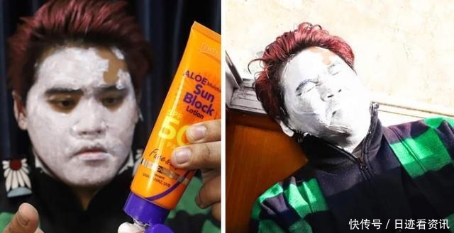 程度|鬼灭之刃的COS很多,但要说搞笑程度,真没多少人比得过他