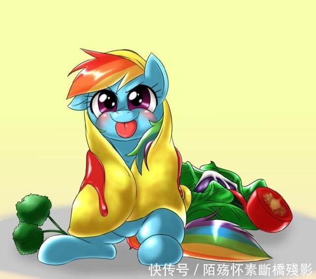 彩虹|当《小马宝莉》变成一种食物,你最想吃哪一个彩虹小马