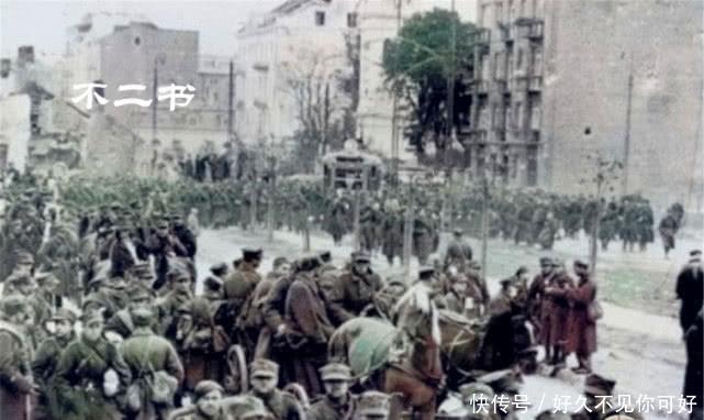 波兰|上色老照片1939年纳粹德军入侵波兰,疯狂侵略疯狂杀戮!